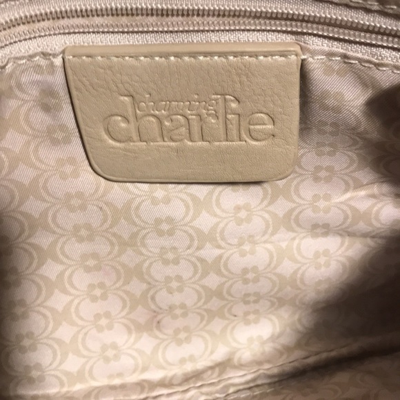 CHARMING CHARLIE Y2K Orange Monogram Wristlet - Picture 6 of 8